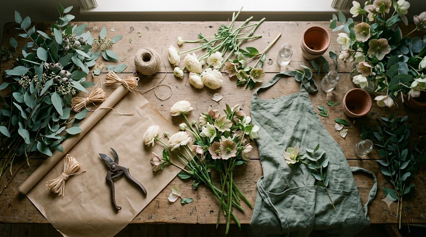 Atelier floral Helleborus