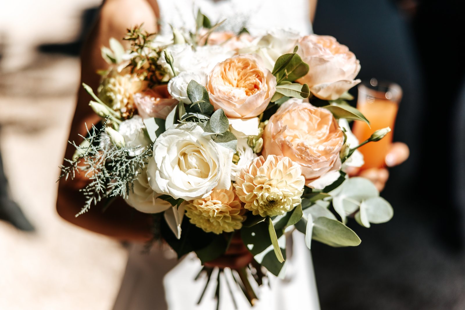 Bouquet à la lumière du soir